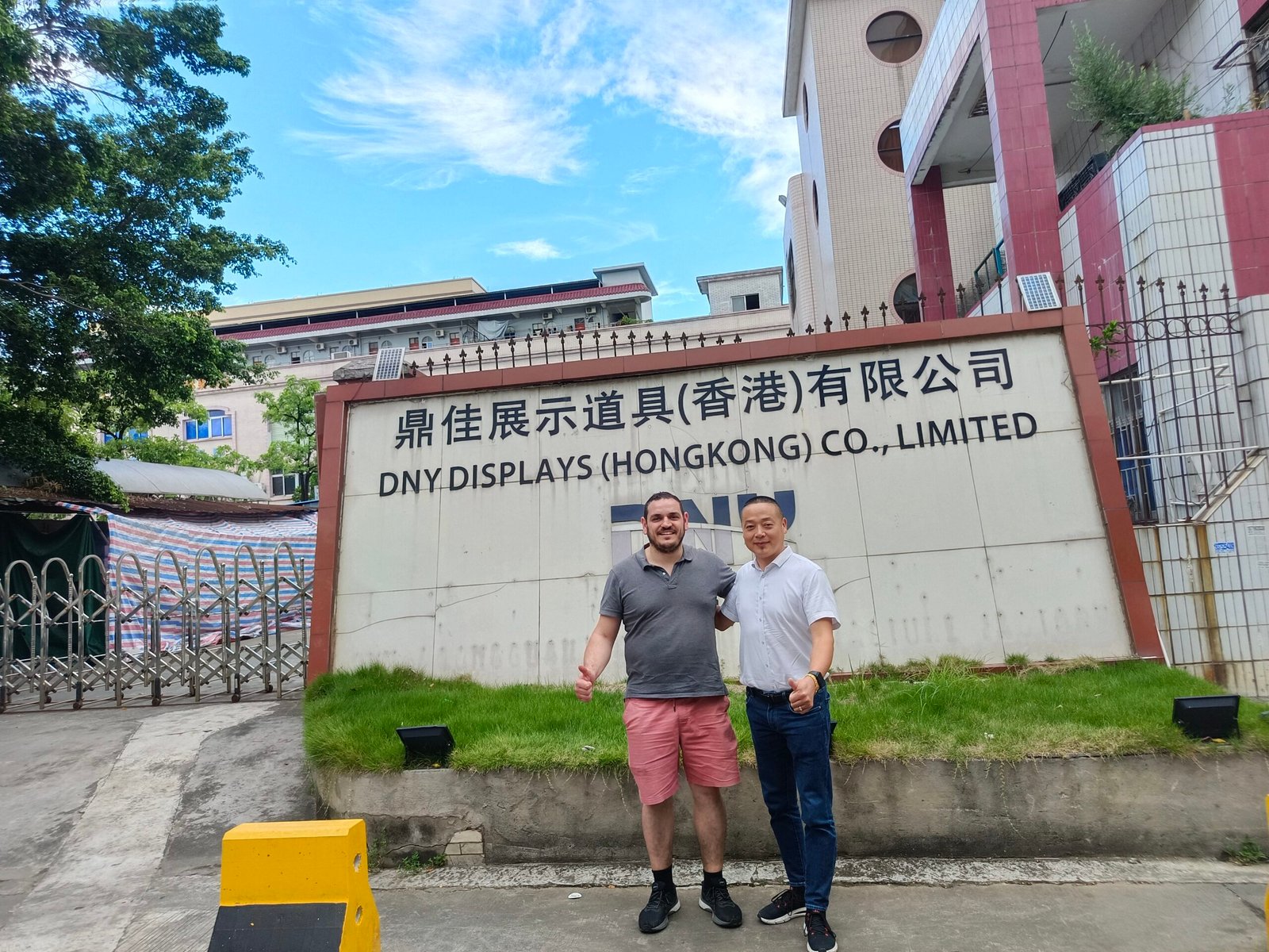 DNY team meeting with international clients