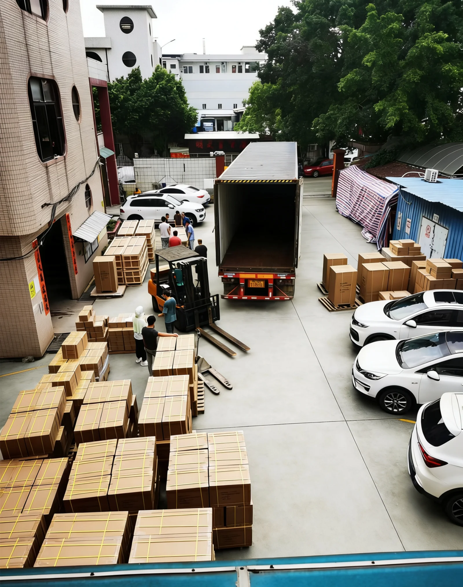 DNY Display - Container Shipment