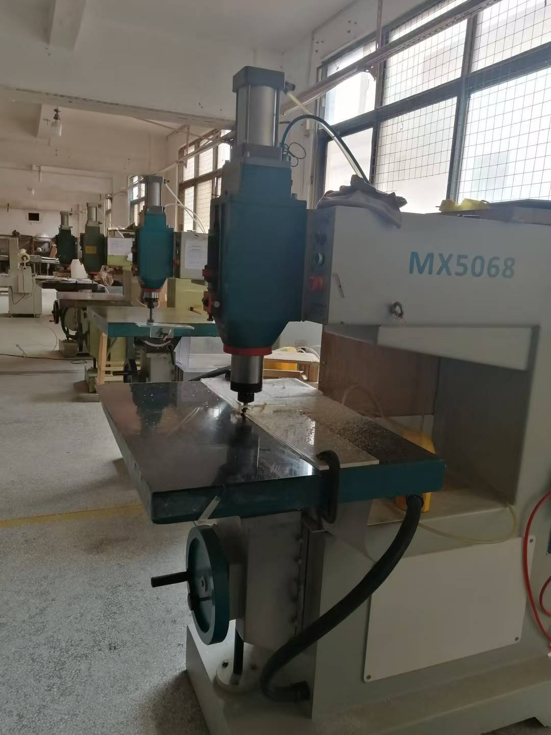 DNY factory drill hole processing workshop