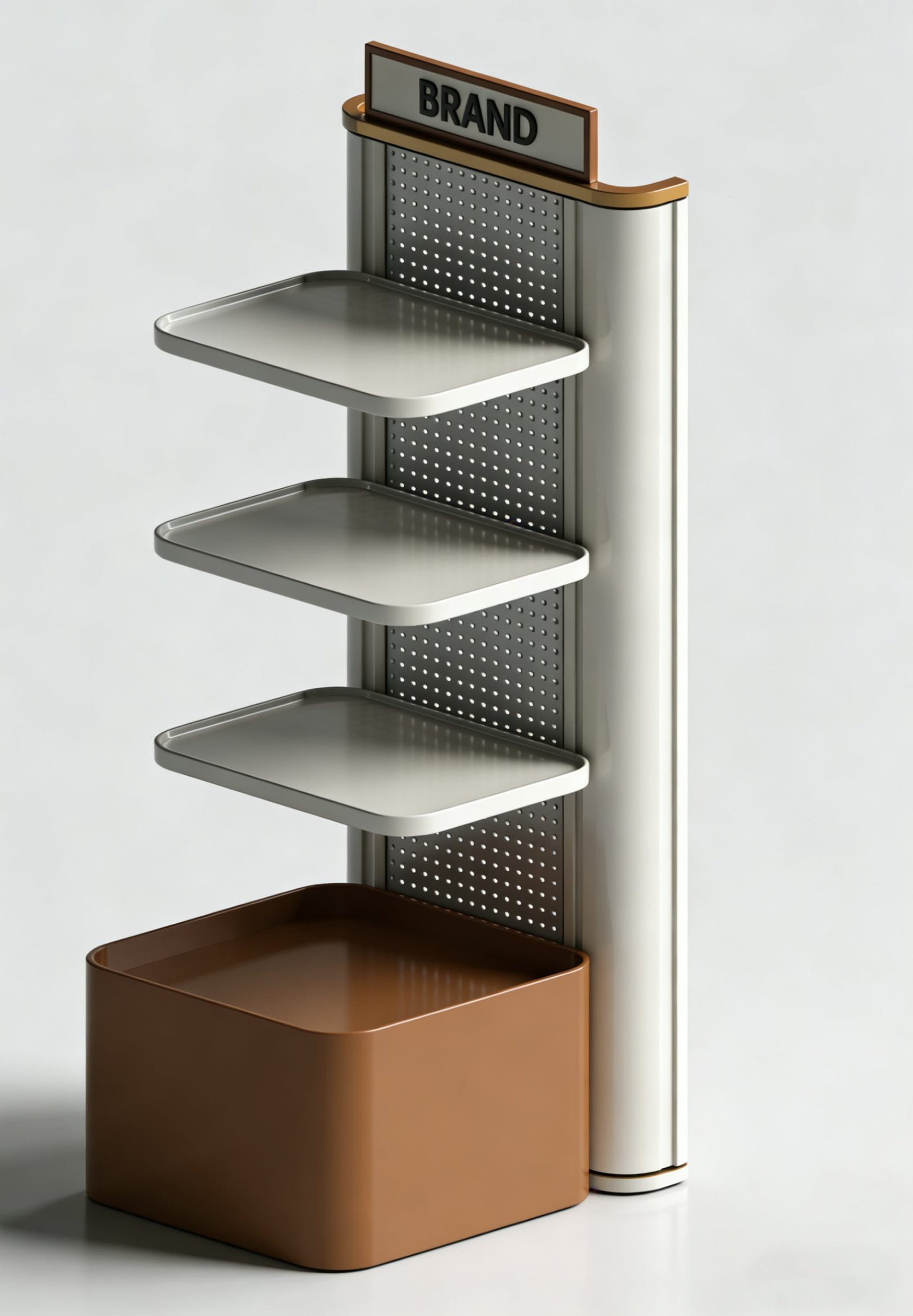 Metal display stand