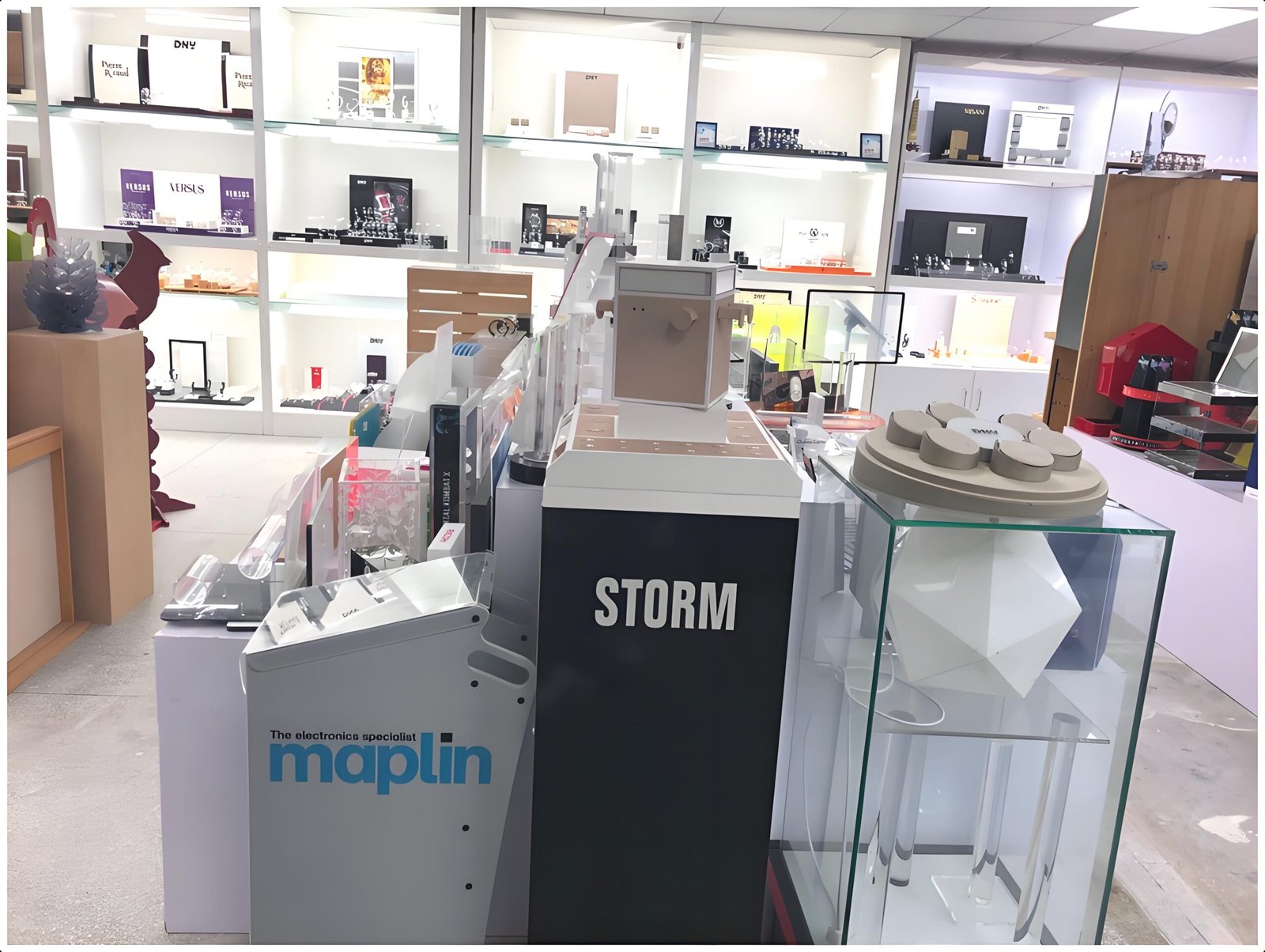 DNY Display showroom display fixtures