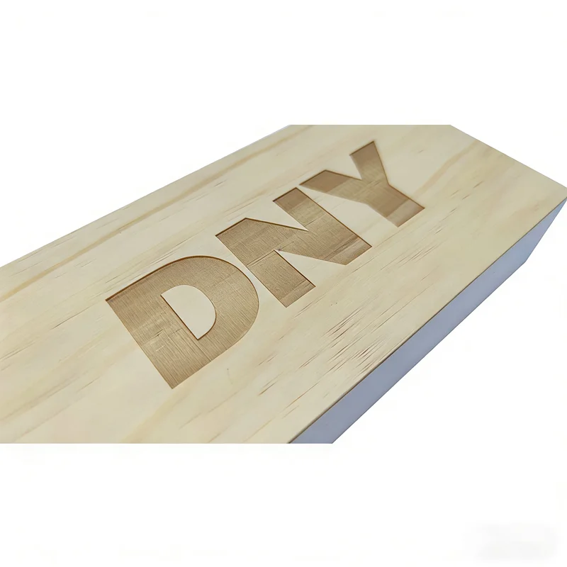Custom Engraved Solid Wood Logo Sign