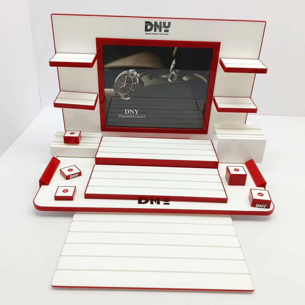 Custom Solid Acrylic Watch Display