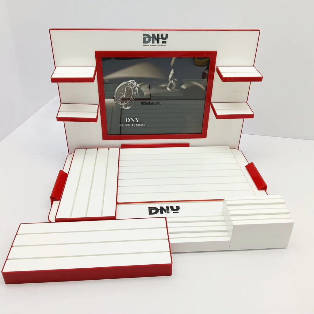 Custom Solid Acrylic Watch Display