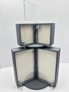 Custom Rotating Ring Display Stand