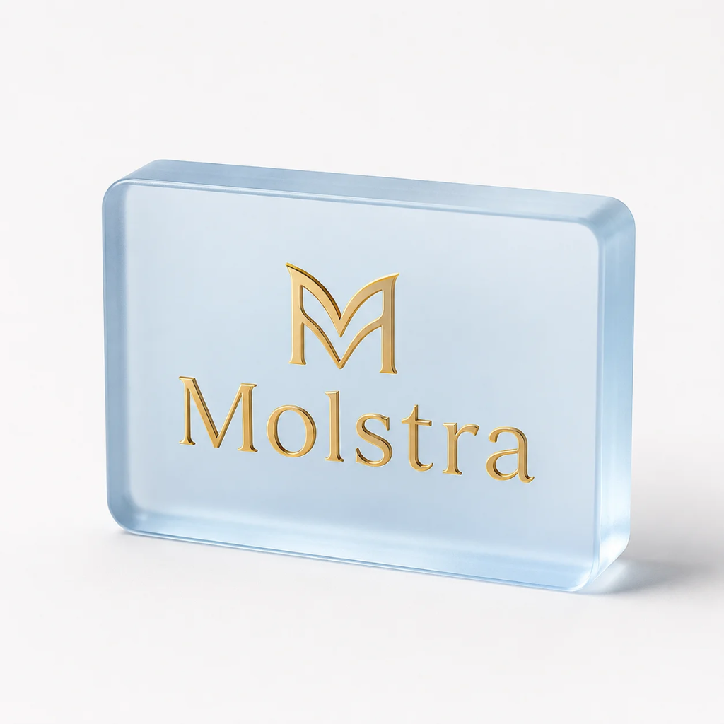 Custom Acrylic Logo Block | Multi-Craft Brand Display Blocks
