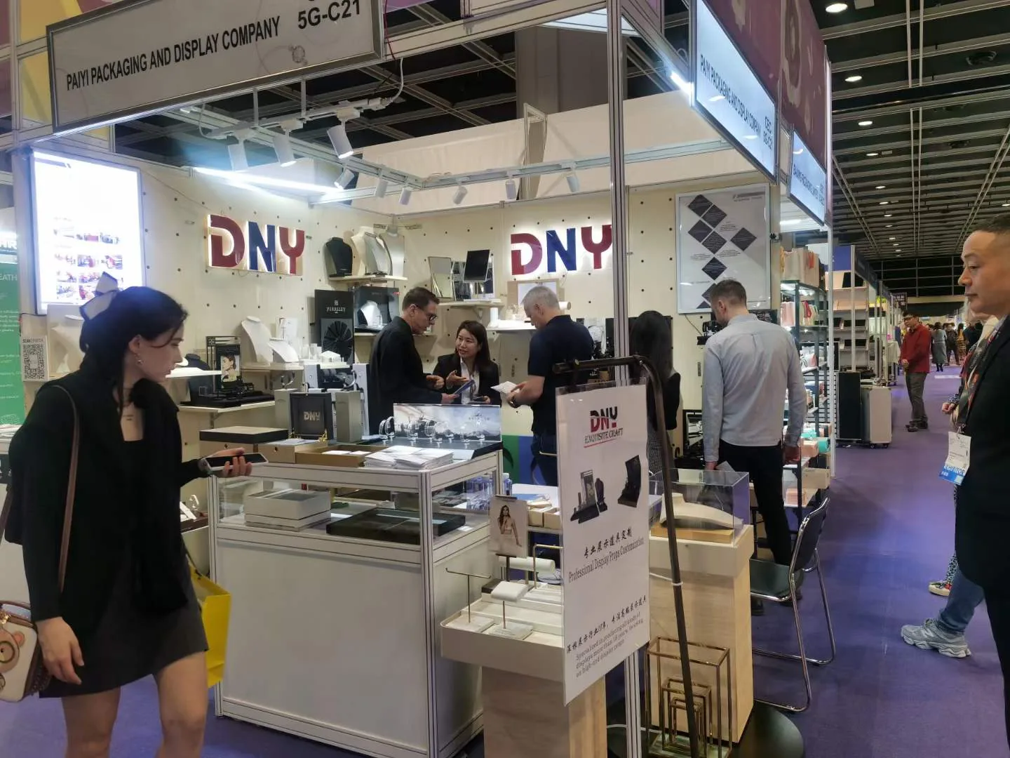 DNY Display at Hong Kong Jewellery Show 2024