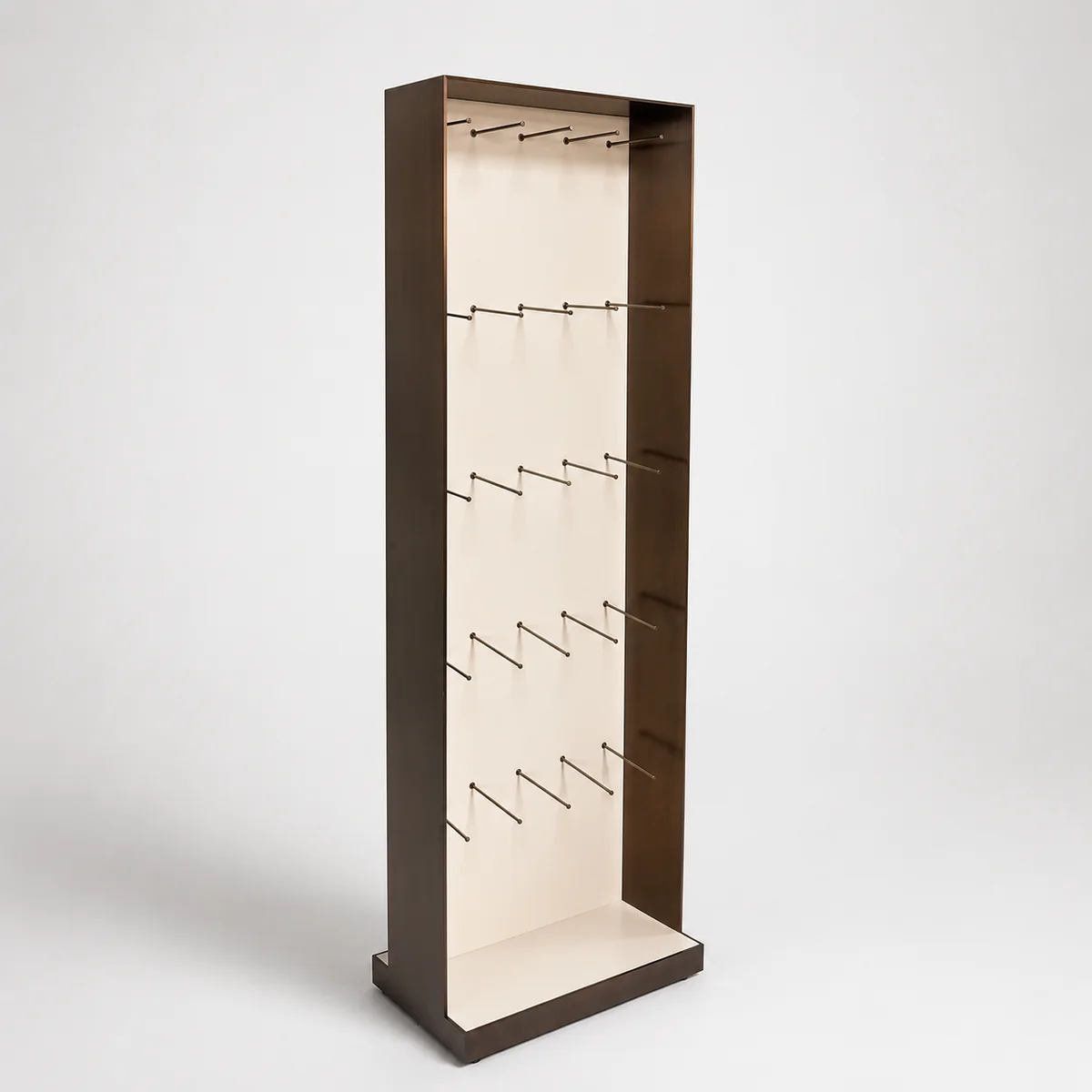 Custom store fixtures and freestanding retail display furniture by DNY DISPLAY