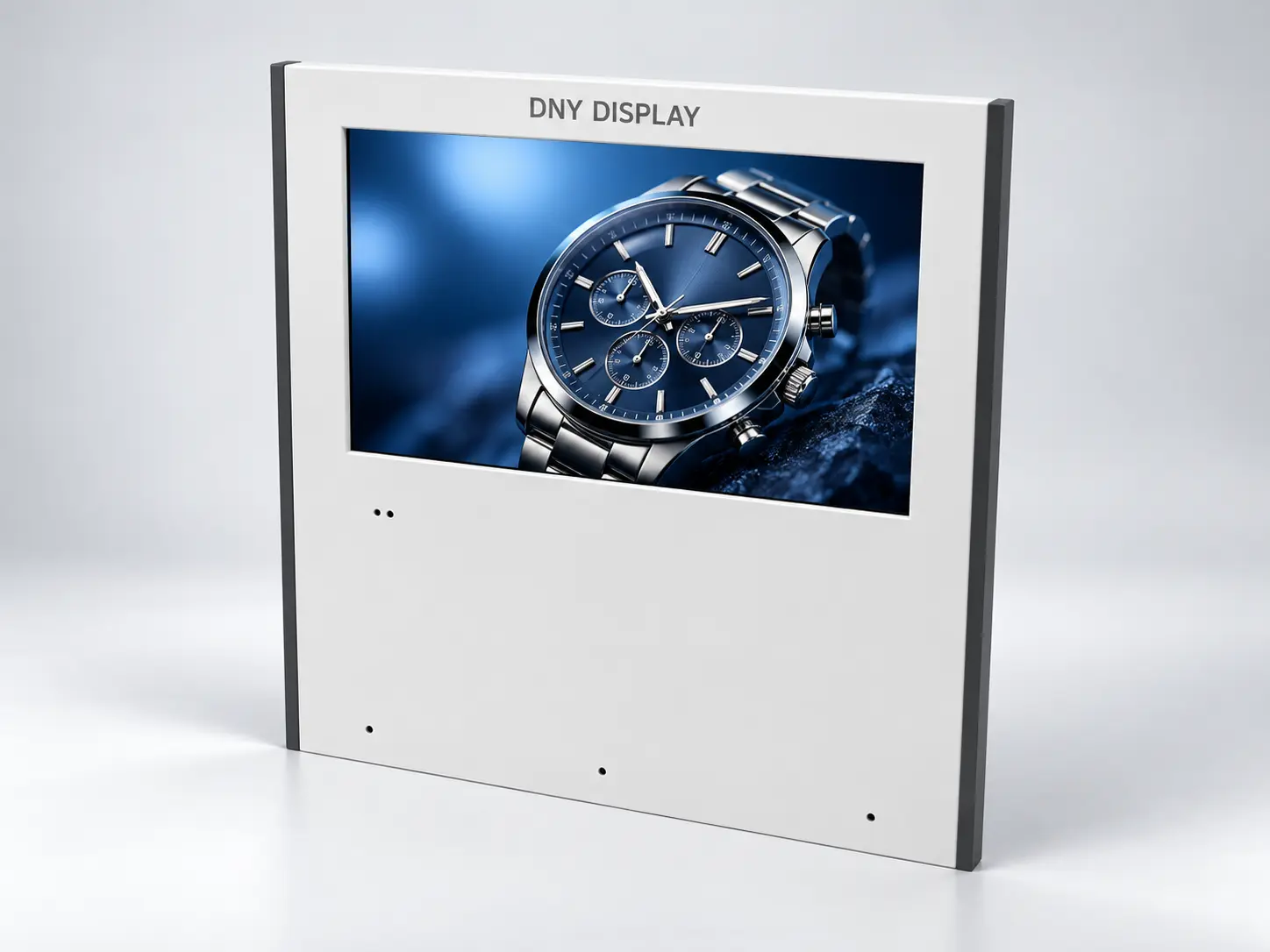 Removable 15.6-inch LCD panel for a custom retail display