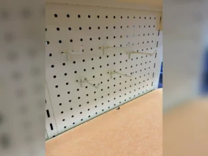 Custom Metal Retail Display Stand with Adjustable Shelves