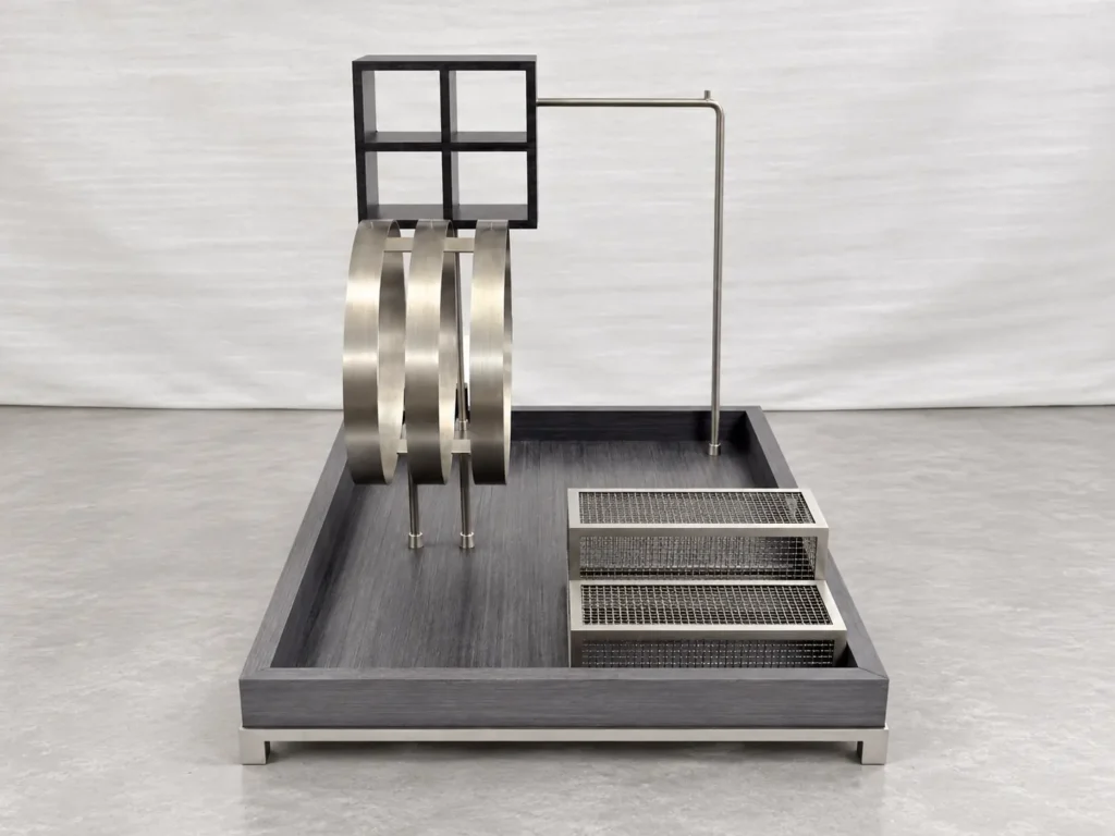 Custom Fashion Accessories Display Stand for Ties, Belts and Scarves – DNY DISPLAY custom retail display project