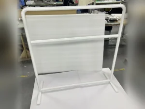 Custom Adjustable Metal Clothing Display Rack for Retail Stores